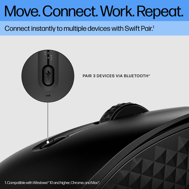 HP 425 Programmable Bluetooth Mouse, 4000 DPI, 6 Programmable Buttons, Multi-Device - 7M1D5AA#ABB – image 3