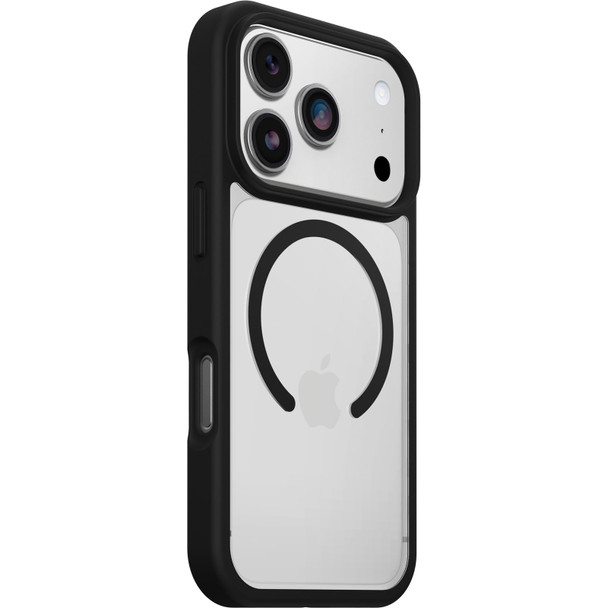 OtterBox React Series MagSafe Case for iPhone 18 Pro/17 Pro, Clear/Black - 77-98631 – image 3