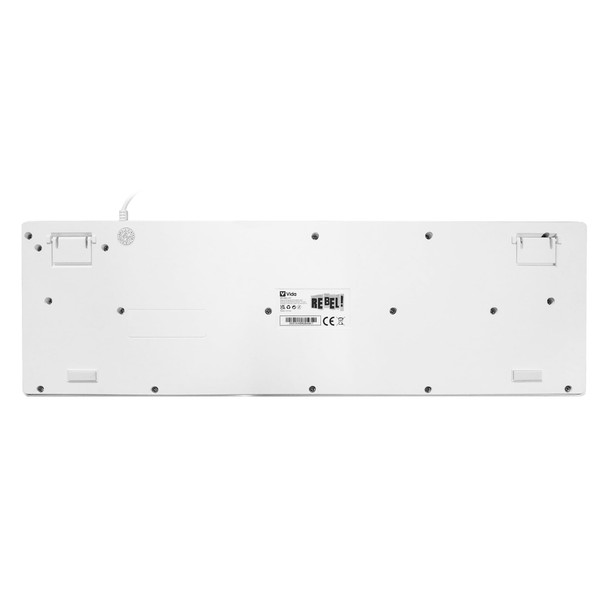 VIDA Rebel 2-in-1 USB Gaming Keyboard and Mouse Kit, RGB, UK Layout, 7200 DPI, White - REBEL2IN1-WHT – image 12