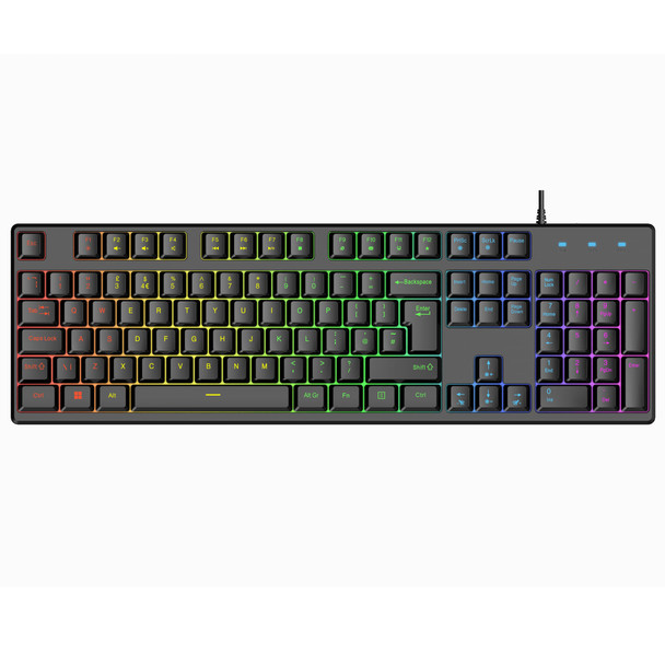 VIDA Rebel 2-in-1 USB Gaming Keyboard and Mouse Kit, RGB, UK Layout, 7200 DPI, Black - REBEL2IN1-BLK – image 2