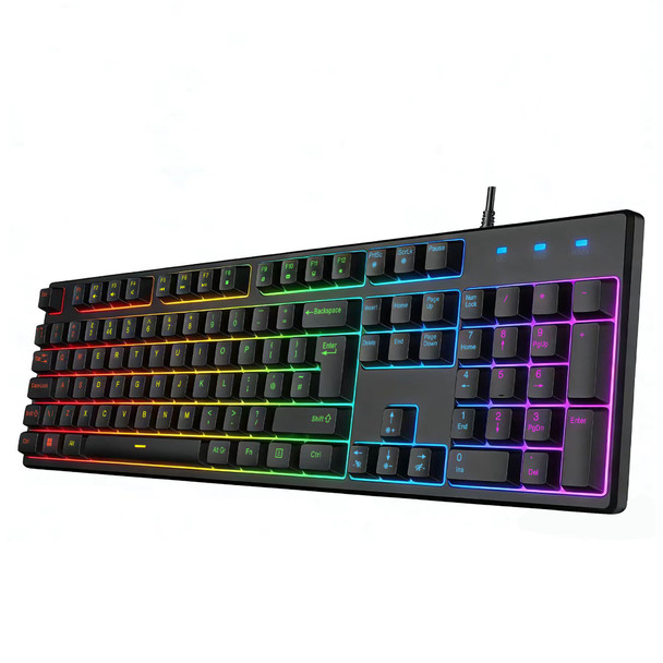 VIDA Rebel 2-in-1 USB Gaming Keyboard and Mouse Kit, RGB, UK Layout, 7200 DPI, Black - REBEL2IN1-BLK – image 8