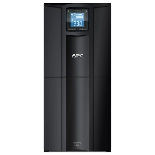 APC Smart-UPS C 3kVA/2100W Line-Interactive Tower UPS, 8x C13 + 1x C19, USB, LCD - SMC3000I – image 5