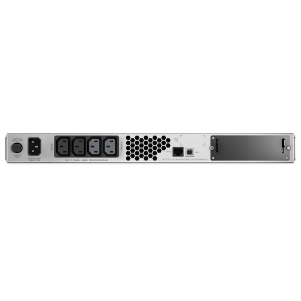 APC Smart-UPS 1500VA 1U Rackmount UPS, 1000W, Line-Interactive, Sine Wave, 4x C13, USB - SMT1500RMI1U – image 3