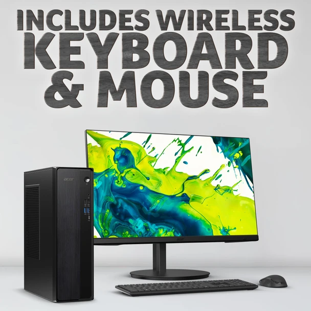 Acer Aspire XC102 Desktop PC, AMD Ryzen 5 3500U, 8GB RAM, 512GB SSD, Windows 11 Home - DT.J2XEK.001 – image 4