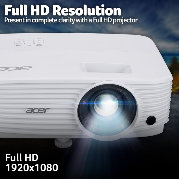 Acer H6542 Full HD 1080p DLP Projector, 4000 ANSI Lumens, 3D, 2x HDMI, White - MR.JXA11.002 – image 10