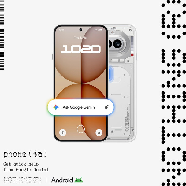 Nothing Phone (4a) Smartphone, 12GB RAM, 256GB, 6.78" 120Hz AMOLED, 50MP Triple Camera, Pink - A10400280 – image 7