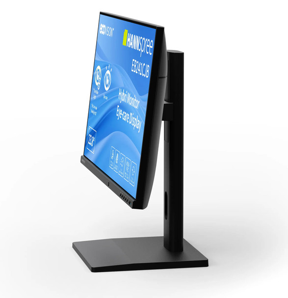Hannspree Hybri EB241CJB 23.8" Full HD Paper-Like Monitor, 75Hz, USB-C 65W PD, Height Adjustable - EB241CJB – image 4