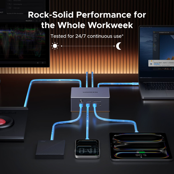 Ugreen Revodok Maxidok 17-in-1 Thunderbolt 5 Docking Station, M.2 NVMe Slot, 2.5GbE - 85590F – image 8