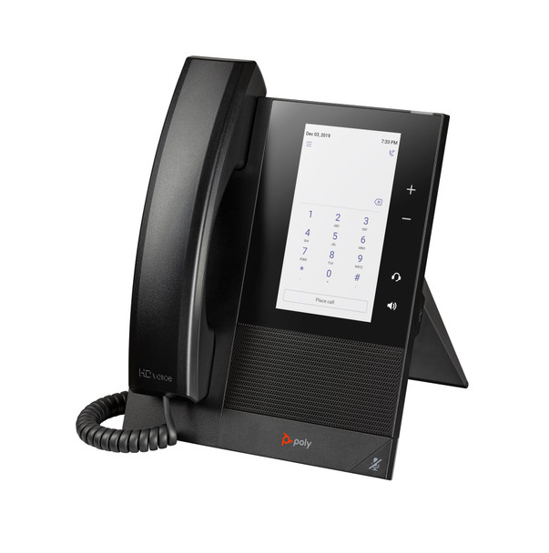 Poly CCX 400 Business Media Phone for Microsoft Teams, 5" Touchscreen, PoE - 848Z8AA#AC3 – image 2