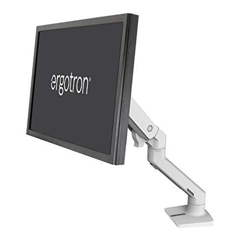 Ergotron HX Heavy Duty Monitor Arm, Desk Mount for Monitors up to 49", 9.1-19.1kg, White - 45-475-216 – image 4
