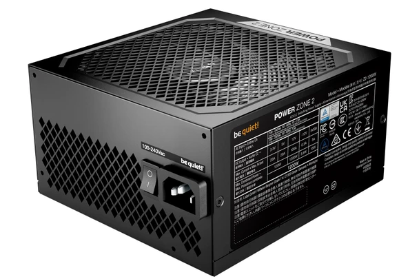 be quiet! Power Zone 2 1200W ATX 3.1 Power Supply, 80 PLUS Platinum, Fully Modular, 140mm Fan - BP030EU – image 3