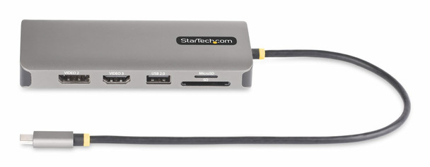 StarTech.com USB-C Triple-Monitor Multiport Adapter, 2x DP 1.4 + HDMI 2.0b, 100W PD, GbE, SD - 154BUSBCMULTIPT – image 9