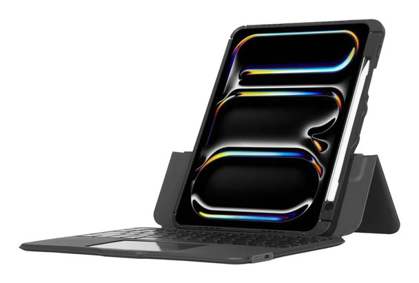 Targus VersaVu Bluetooth Keyboard Case for iPad Pro 11" (M4), UK QWERTY, Trackpad, Backlit, Black - THZ988UK – image 4