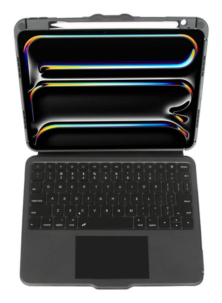 Targus VersaVu Bluetooth Keyboard Case for iPad Pro 11" (M4), UK QWERTY, Trackpad, Backlit, Black - THZ988UK – image 12
