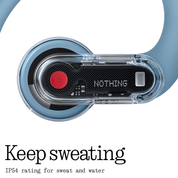 Nothing Ear (Open) Open-Ear Wireless Earbuds, Bluetooth 5.3, Multipoint, IP54, Up to 30h Battery - A11200009 – image 2