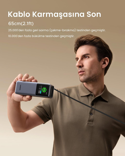 Ugreen 20,000mAh Power Bank, 165W - 55987B – image 3