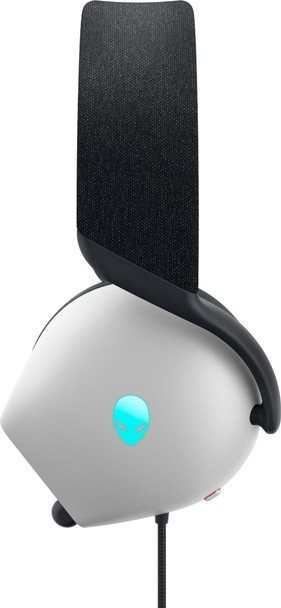 Alienware AW520H Wired Gaming Headset, 40mm Drivers, Boom Mic, 3.5mm + USB, RGB Lighting, White - AW520H-W-DEAM – image 6