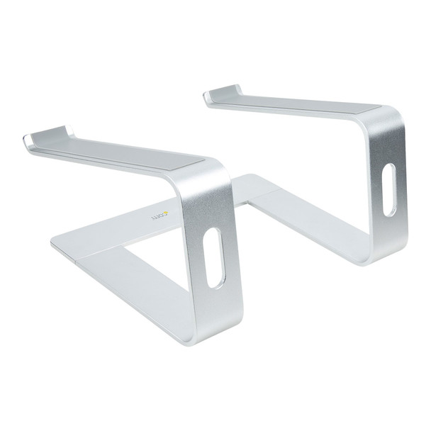 StarTech.com Aluminium Laptop Stand, 16° Tilt, Up to 5kg, for Laptops up to 17", Silver - LTOPSTANDSILVER – image 2
