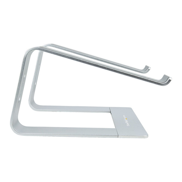 StarTech.com Aluminium Laptop Stand, 16° Tilt, Up to 5kg, for Laptops up to 17", Silver - LTOPSTANDSILVER – image 4