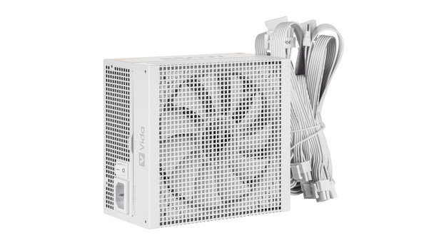 VIDA Heracles 850W ATX 3.1 Power Supply, 80 PLUS Bronze, 140mm FDB Fan, Non-Modular, White - XTY850M-850WWHT – image 3