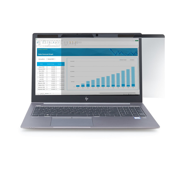 StarTech.com Magnetic Privacy Screen for 14" 16:9 Laptops, Reversible Matte/Glossy, Blue Light Filter - 14LMPRIVSCREEN – image 4