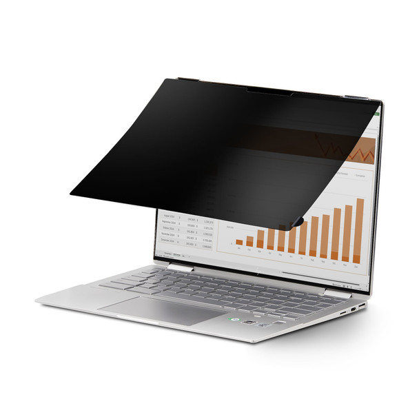 StarTech.com 14" 16:10 Flip-Over Laptop Privacy Screen, Touch Compatible, 51% Blue Light Reduction - 14LT6PRIVSCREEN – image 3
