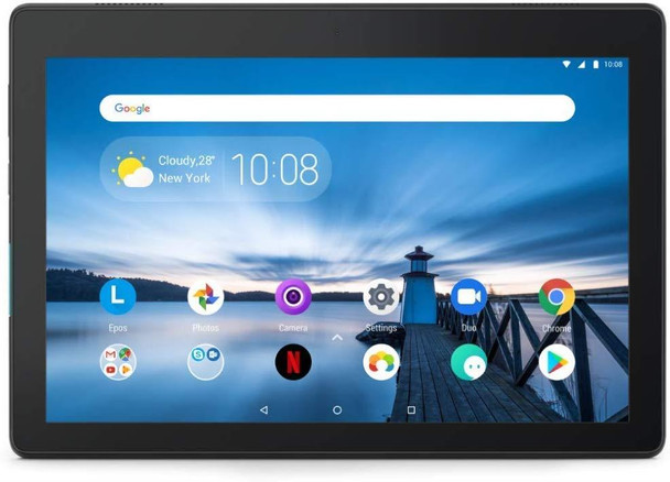 Lenovo Tab E10 Tablet - 10.1in HD, Android 8.1, Qualcomm Quad-Core, 32GB
