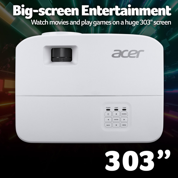 Acer Vero HL1820 4K UHD RGB Laser Projector, 2000 ANSI Lumens, 3D, 2x HDMI 2.0 - MR.P0L11.002 – image 4