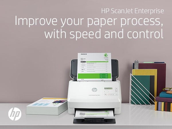 HP ScanJet Enterprise Flow 5000 s5 A4 Sheet-fed Scanner, Duplex, 65ppm, 80-Sheet ADF - 6FW09A#B19 – image 10