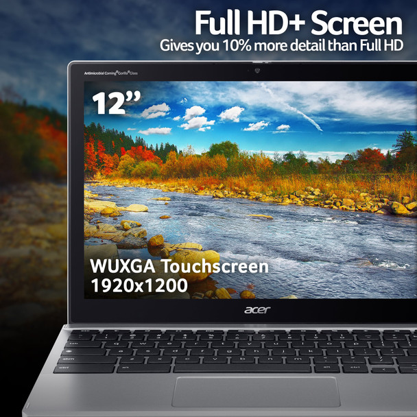 Acer Chromebook Spin 312 12.2" WUXGA Touch Convertible, Intel N100, 4GB RAM, 64GB eMMC, ChromeOS, Silver - NX.KYTEK.008 – image 4