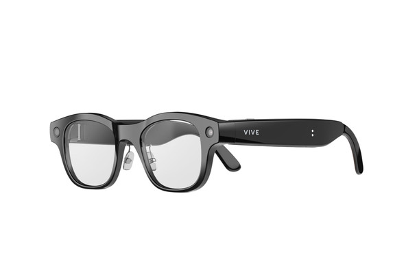 HTC VIVE Eagle AI Glasses, Camera, Open-Ear Speakers, ZEISS Lenses, Unisex Square, Black - 99HAUU013-RET