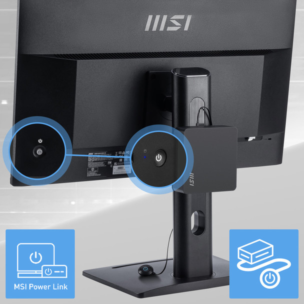 MSI Cubi NUC AI 1UMG Barebone Mini PC, Intel Core Ultra 5 125H, No RAM/OS, Dual Thunderbolt 4, Wi-Fi 6E – image 7