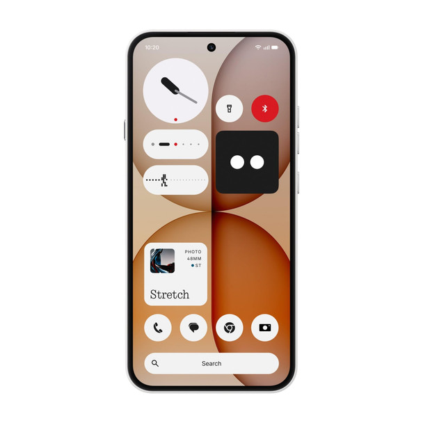 Nothing Phone (4a) 5G Smartphone, Snapdragon 7s Gen 4, 6.78" 120Hz AMOLED, 8GB RAM, 128GB, White - A10400277 – image 3