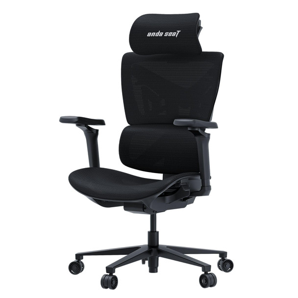 Anda Seat X-Air Pro Mesh Office Chair, 5D Armrests, 3D Headrest, Dynamic Lumbar, Space Black - WY01BBBB01