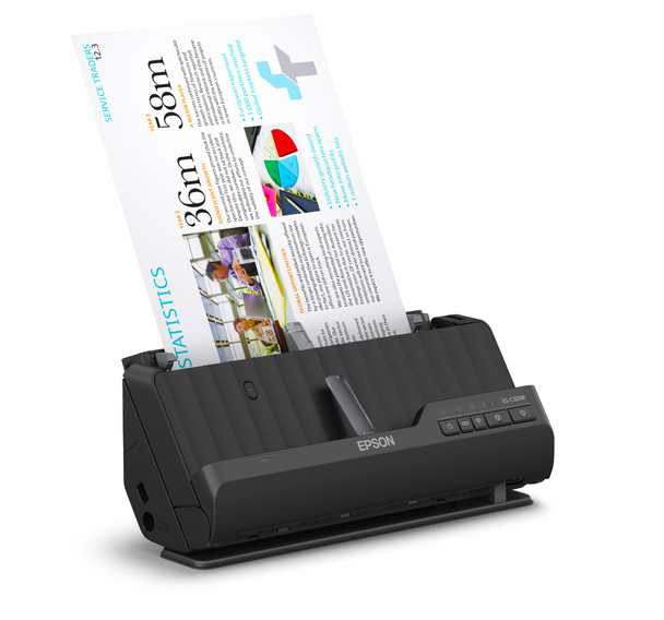 Epson ES-C320W Compact Wi-Fi A4 Sheet-fed Scanner, 600 DPI, Duplex, 30ppm - B11B270401BY – image 9