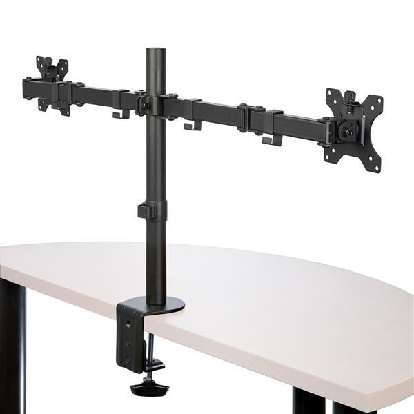 StarTech.com Dual Monitor Desk Mount Arm, Clamp or Grommet, VESA 75/100, up to 32" and 8kg per Arm - ARMDUAL2 – image 2