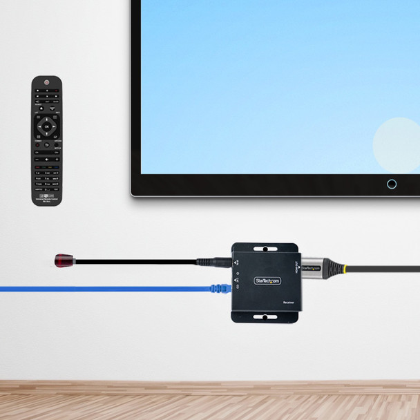 StarTech.com 4K HDMI Extender over CAT6/CAT5e, 4K 30Hz 40m / 1080p 70m, IR Extension - EXTHDMI4K40C6P1 – image 8