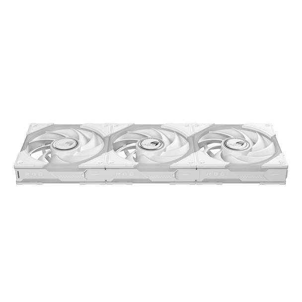 ASUS ROG Eurux GR120 ARGB 120mm Case Fan Triple Pack, PWM, FDB, 85 CFM, White - 90DA00J3-B09020 – image 4