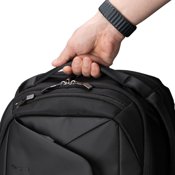 Targus Pro-Tek 16" Tech Backpack, 26L, Lockable Compartments, SafePort Sling, Black - TBB663GL – image 6