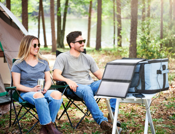 RYOBI Foldable Portable Solar Panel with 2 USB-A Ports - RYSP21A – image 5