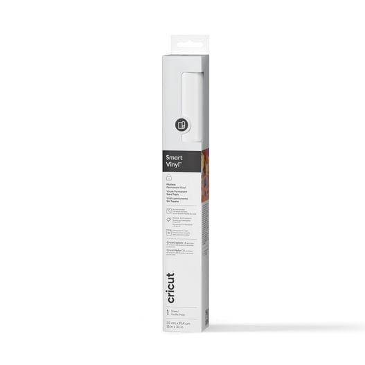 Cricut Smart Vinyl Permanent White Matte, 13 x 36 in Roll - 2011315-BUN