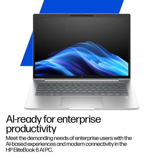 HP EliteBook 6 G1i 14" WUXGA Laptop, Intel Core Ultra 5 225U, 16GB RAM, 512GB SSD, Windows 11 Pro - AD4M3ET#ABU – image 6