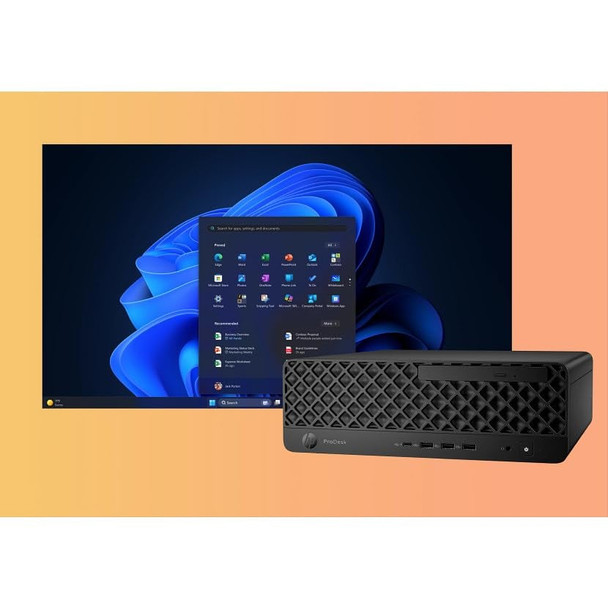 HP ProDesk 4 SFF G1i Desktop PC, Intel Core Ultra 5 235, 24GB DDR5 RAM, 512GB SSD, Windows 11 Pro - D43U3ET#ABU – image 8