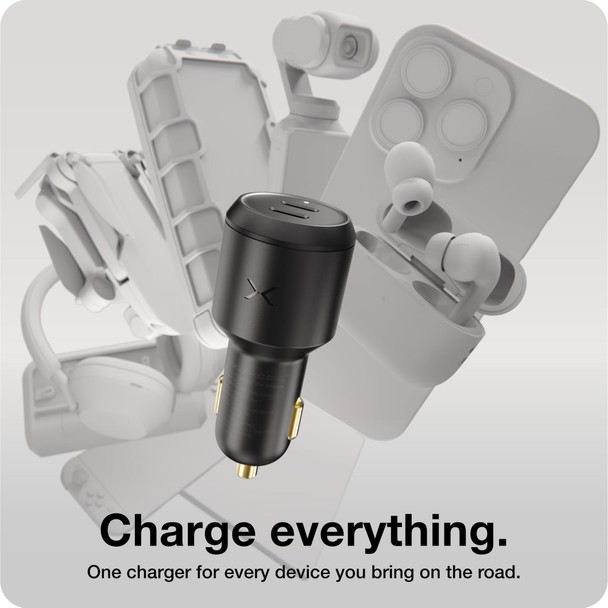 NOCO XGrid XV65 65W 2-Port USB-C Car Charger, GaN, Smart Power Sharing - XV65 – image 7