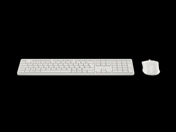 HP 495 Multi-Device Dual-Mode Wireless Mouse and Keyboard Combo, Bluetooth & 2.4 GHz, UK Layout - BE1M6AA#ABU