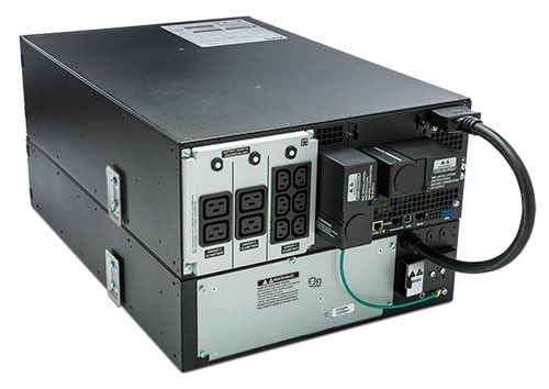 APC Smart-UPS On-Line 6kVA/6kW 4U Rackmount UPS, 230V, 6x C13 + 4x C19, Network Card, Rail Kit - SRT6KRMXLI-6W – image 5
