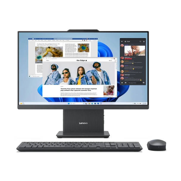 Lenovo IdeaCentre AIO 24ARR9 23.8" All-in-One PC, AMD Ryzen 5 7533HS, 16GB RAM, 512GB SSD, Windows 11 Home - F0HR00B8UK