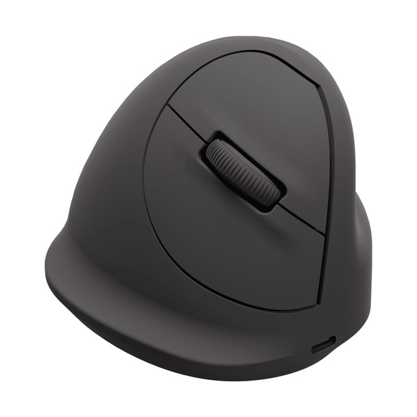 Fellowes Breyta Plus+ Vertical Wireless Mouse, Right-Handed, Large, Bluetooth/Dongle/Wired