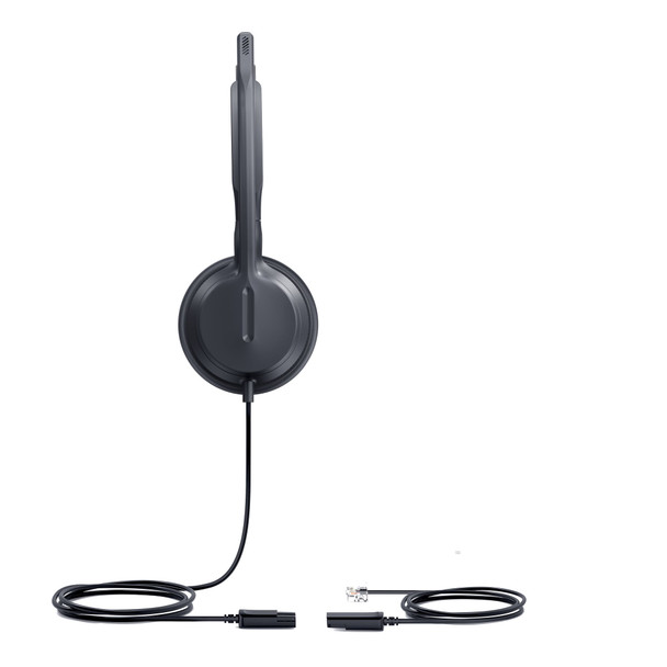 Yealink YHS36 E2 Mono Wired QD Headset, Noise-Cancelling Mic, In-line Controls, Black - 1308232 – image 2