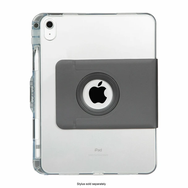 Targus VersaVu Clear Folio Case for iPad (10th Gen) 10.9", 360° Rotation, Drop Tested - THD936GL